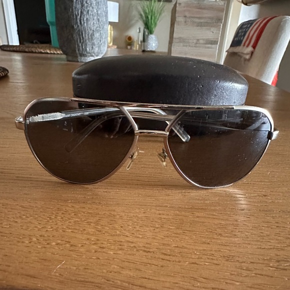 Michael Kors Tristan Silver Sunglasses - Picture 1 of 7